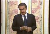 Zapatero envía un mensaje de 