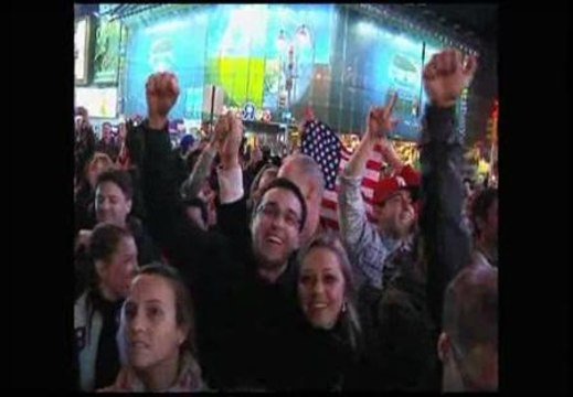 Euforia en Times Square tras conocer la muerte de Bin Laden