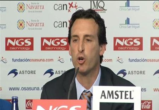 Unai Emery: El equipo ha tenido actitud y ha competido