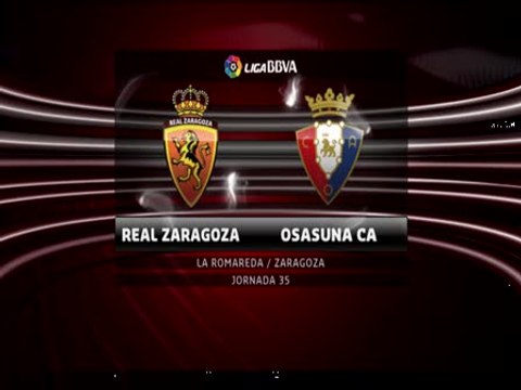 ZARAGOZA 1 - OSASUNA 3