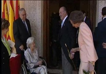 Ana María Matute emociona en la entrega del Premio Cervantes
