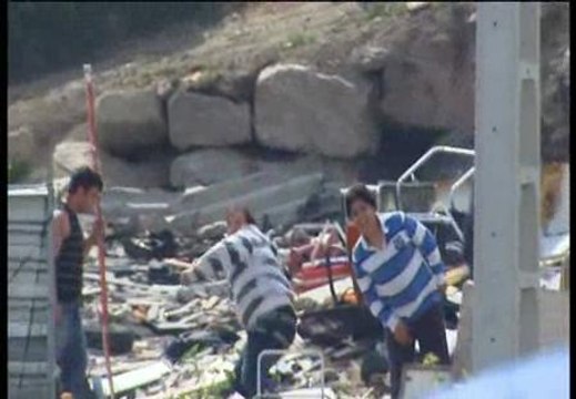 Apedrean a Llamazares