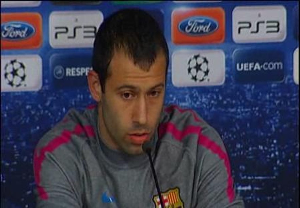 Mascherano: "Nosotros tenemos claro lo que quiso decir nuestro entrenador"