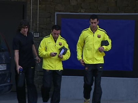 Barça abandona Camp Nou para dirigirse al hotel