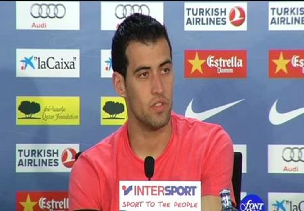 Busquets: "La temporada ya es buenísima"