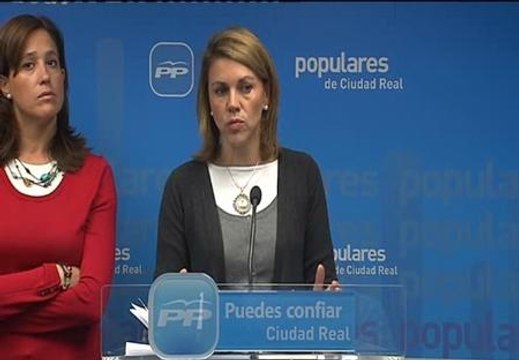 Cospedal: El Gobierno nos quiere condenar un año más a unas expectativas y perspectivas que no existen