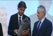 Rafael Nadal recoge en Madrid el premio Juan Antonio Samaranch