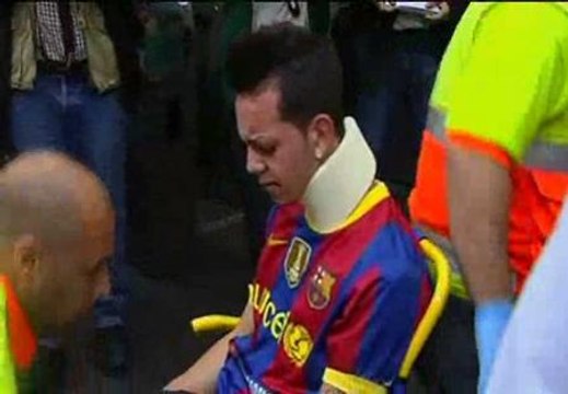 El choque de dos trenes en Barcelona provoca 17 heridos