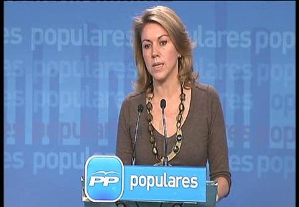 Cospedal espera que el Gobierno impugne la cand...