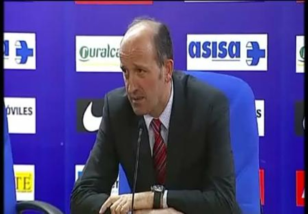 Lotina: "Para lo que hemos tenido el balón no hemos creado ocasiones"