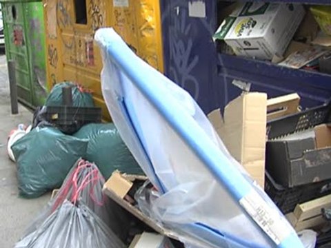 Sigue la huelga de basuras en Gerona