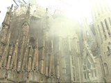 El incendio en la Sagrada Familia calcina la sacristía