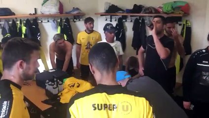 ERN  2-0 SAINT VIT    31.03.2019...JOIE VICTOIRE..VESTIAIRES