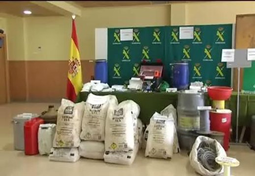 Casi mil kilos de explosivo incautado a ETA tras las últimas detenciones