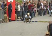 Una carrera de sillas locas en Alemania