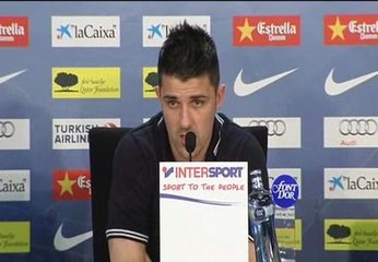 Villa: "La Liga sólo la podemos perder nosotros"