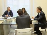 Zapatero analiza con el CSN la alarma nuclear