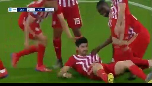 Olympiakos Piraeus 2 - 1 Atromitos Andreas Bouchalakis Goal 31.03.2019 GREECE: Super League