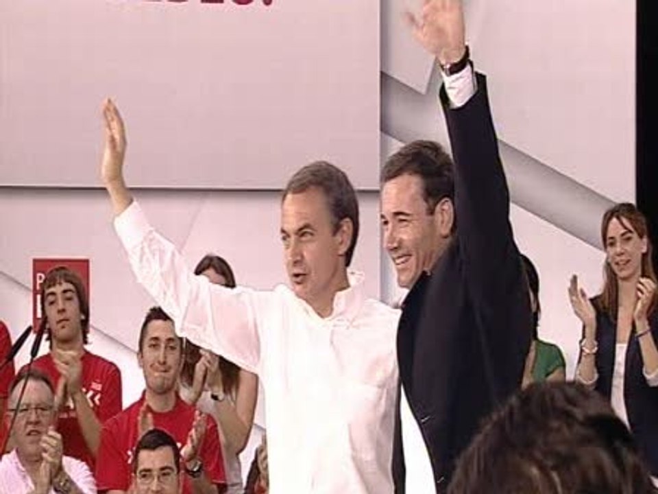 Zapatero y Tomás Gómez, juntos otra vez