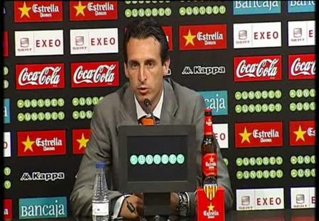 Emery: "Hemos hecho un partido completo"