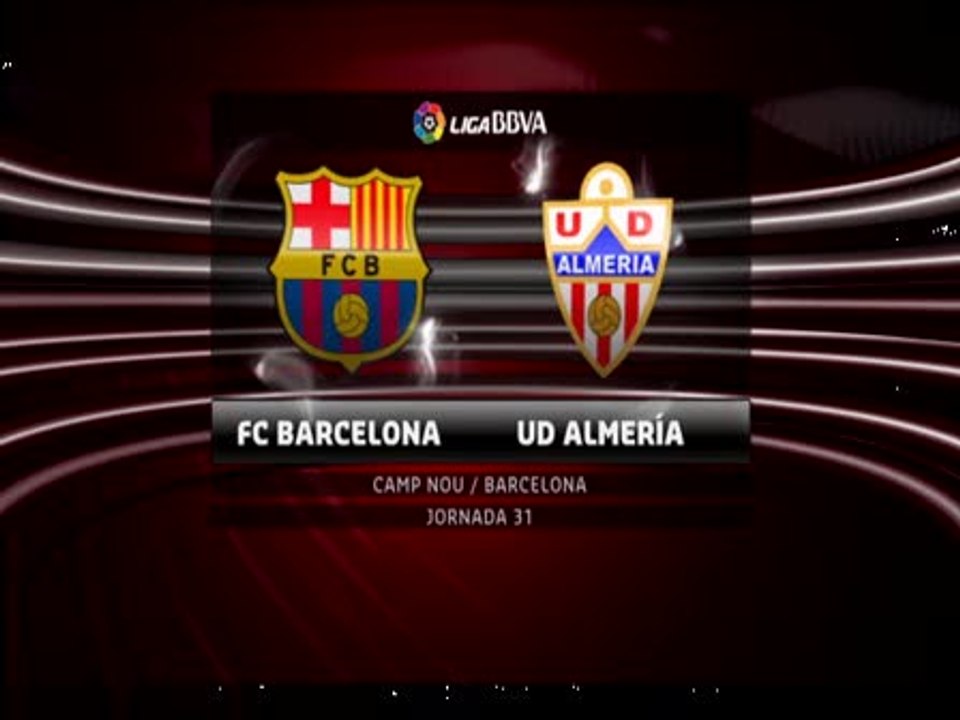 BARCELONA 3 - ALMERÍA 1