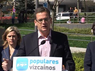 "PNV es colaborador de la nefasta política "