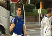 Cristiano Ronaldo, en la concentración del Real Madrid para recibir al Tottenham