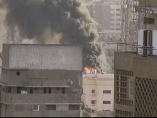 Arde el Ministerio del Interior egipcio