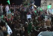 Continúan las concentraciones en apoyo a Gadafi en Trípoli