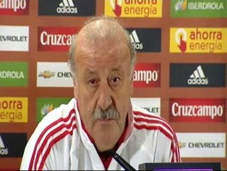 Del Bosque: "El campo no está para jugar"