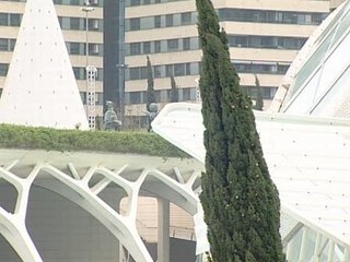 Frío y lluvia en Valencia