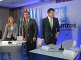 Aguirre recibe el apoyo de su equipo de Gobierno