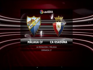 MÁLAGA 0 - OSASUNA 1