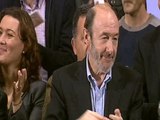 Rubalcaba dice que el adversario del PSOE es la abstención