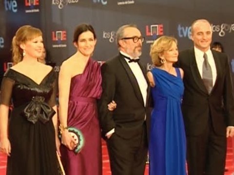 Los artistas deslumbran en la alfombra roja de los Goya