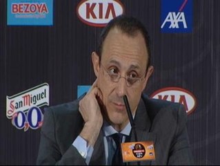 Ettore Messina felicita a su equipo y espera ganar al Barça