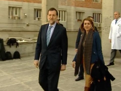 Aguirre recibe la visita de sus compañeros