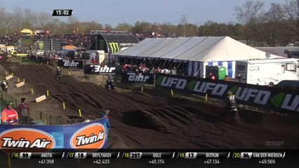Gautier Paulin Crash - MXGP of The Netherlands 2019