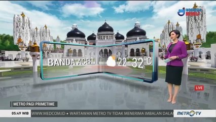 Prakiraan Cuaca: Minggu, 31 Maret 2019