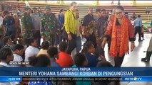 Menteri Yohana Sambangi Korban Banjir Bandang Sentani