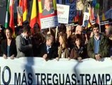 Miles de personas secundan en Madrid la manifestación de Voces contra el Terrorismo