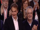 Zapatero pide al PSOE centrarse en el empleo
