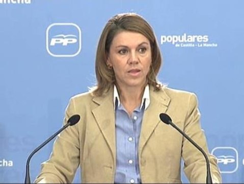 Cospedal critica las contrarreformas del Gobierno