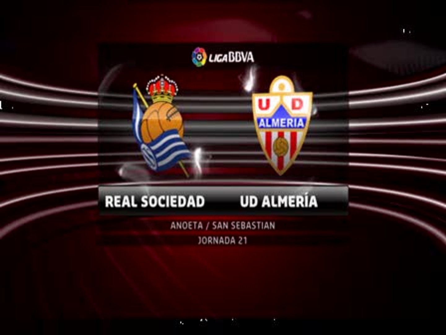 REAL SOCIEDAD 2 - ALMERÍA 0