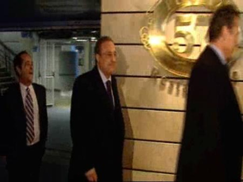 Las directivas del Madrid y del Sevilla comen antes del partido copero