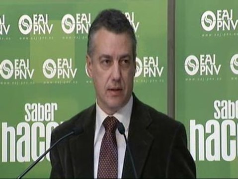 Urkullu: El único que esfuerzo que ETA ha de hacer es el de desaparecer