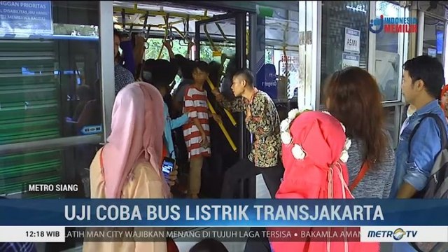 TransJakarta Bakal Uji Coba Bus Listrik