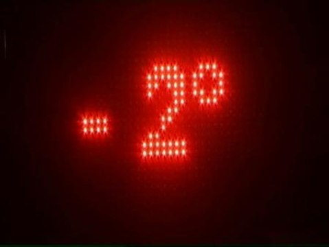 Una ola de frío seco congela los termómetros