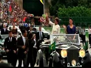 Brasil toma juramento a la primera presidenta de su historia
