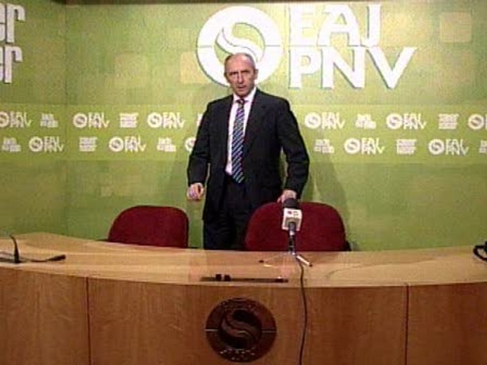 PNV dispuesto a "impulsar" un comunicado definitivo de ETA
